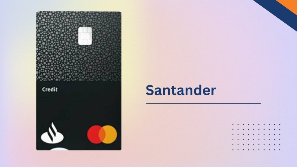 cartão de crédito com cashback do santander