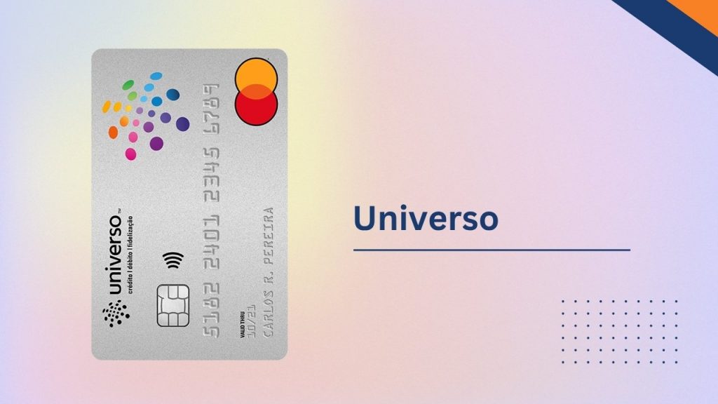 cartão de crédito com cashback do universo